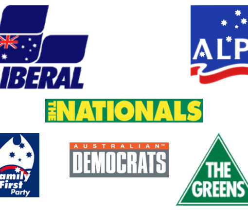 Just a few of the Political Parties vying for our vote