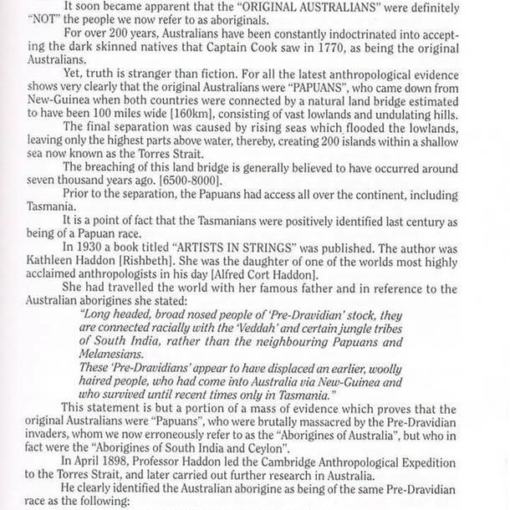 Aboritinals-Proof