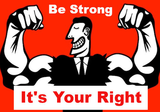 strong arms businessman