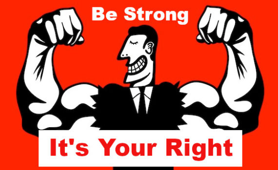 strong arms businessman