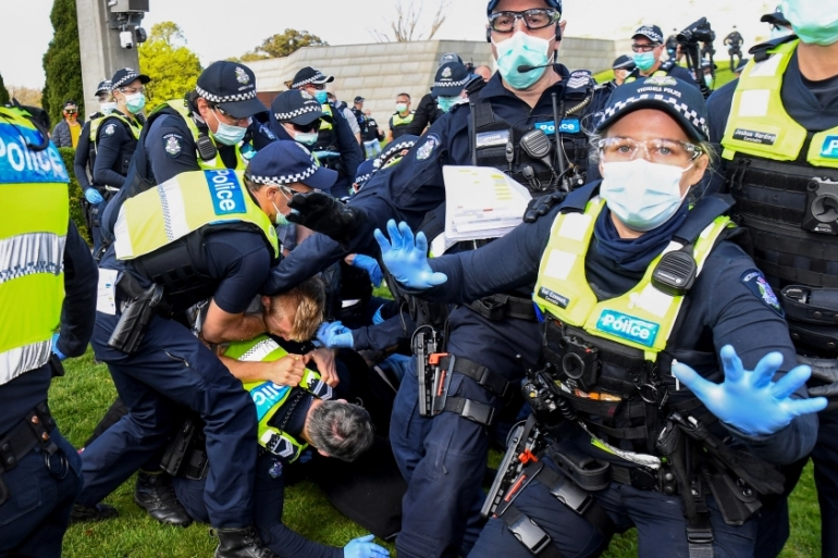 police thugs